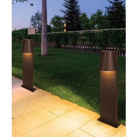 Φωτιστικό Κολώνα GU10 Καφέ Lorka 4298600 VIOKEF
