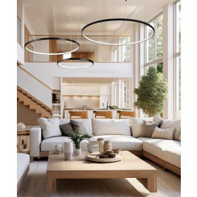 Φωτιστικό LED 70W 3000k-6000k Μαύρο Maximos 4301100 VIOKEF