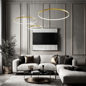 Φωτιστικό LED 70W 3000k-6000k Χρυσό Maximos 4301101 VIOKEF