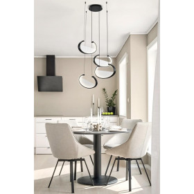 Φωτιστικό LED 85W 3000k Μαύρο Adele 4302200 VIOKEF