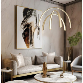 Φωτιστικό LED 41W 3000k Χρυσό Megan 4303200 VIOKEF