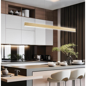 Φωτιστικό LED 52W 3000k Χρυσό Lee 4303300 VIOKEF