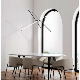 Φωτιστικό LED 41W 3000k Μαύρο Sandy 4307100 VIOKEF