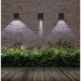 Ηλιακό Φωτιστικό LED 6.3W 3000K Μαύρο Με Αισθητήρα Κίνησης Inglesi 4309900 VIOKEF