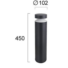 Φωτιστικό Κολώνα LED 6W 3000K Μαύρο Matira 4310500 VIOKEF
