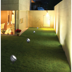 Φωτιστικό Κήπου LED 10W 3000k Με Καρφί Ανθρακί Ridox 4310700 VIOKEF