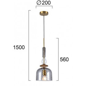 Φωτιστικό Μονόφωτο E27 Λευκό Glorial 4312100 VIOKEF