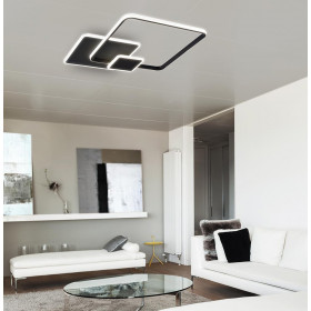 Φωτιστικό LED 42W 3000k Μαύρο Brenda 4316300 VIOKEF