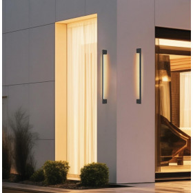 Απλίκα LED 9W 3000k Ανθρακί Tessa 4317800 VIOKEF