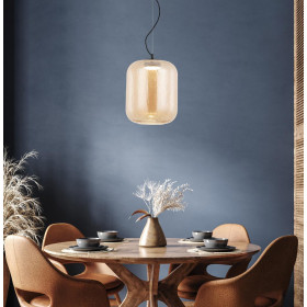 Φωτιστικό LED 13W 3000k Μαύρο Και Σαμπανιζέ Kiva 4318602 VIOKEF