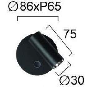 Απλίκα LED 4W 3000k Μαύρό Tara 4319601 VIOKEF