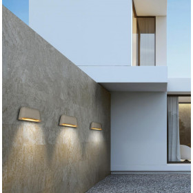 Απλίκα LED 9W 3000k Ανθρακί Krabi 4319900 VIOKEF