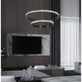 Φωτιστικό LED 48W 3000k Μαύρο Oriana 4323700 VIOKEF