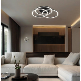 Απλίκα LED 15W 3000k Μαύρο Livia 4324300 VIOKEF