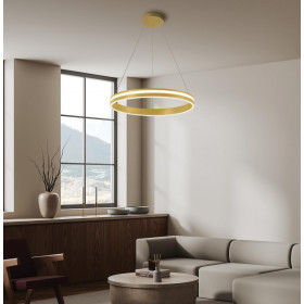 Φωτιστικό LED 52W 3000k Χρυσό Nesos 4326001 VIOKEF