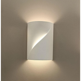 Απλίκα Δίφωτη E14 Λευκό Γύψος Blanc 4338000 VIOKEF