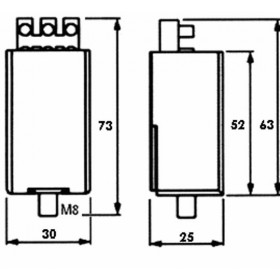 Εκκινητής Λαμπτήρων Εκκένωσης 70-400W CD400W 4K SCHWABE