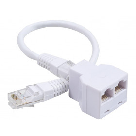 Adaptor RJ45 Αρσενικό Σε 2 Θηλυκά RJ45 01-60-171 CENTRAL