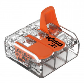 Κάπς Καλωδίων Έως 4mm² Καλώδιο 221-413 WAGO