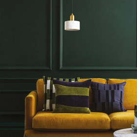 Φωτιστικό Μονόφωτο E27 Λευκό Και Χρυσό Marble 144-46004 EUROLAMP
