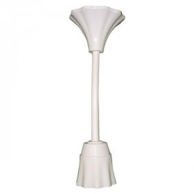 Ανάρτηση Ε27 Με Καλώδιο Και Ροζέτα Λευκό EUROLAMP