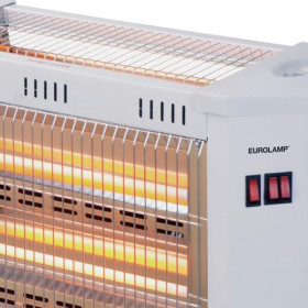 Θερμάστρα Χαλαζία 2400W Λευκό Με Ανεμιστήρα Και Υγραντήρα 147-29151 EUROLAMP
