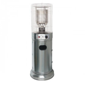 Θερμάστρα Υγραερίου Κυκλική 11Kw Inox 147-29620 EUROLAMP