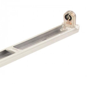 Φωτιστικό Οροφής Για 1 Λάμπα LED 60cm Ενός Άκρου IP20 147-56550 EUROLAMP