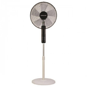 Ανεμιστήρας Δαπέδου 60W D40 Λευκό Και Μαύρο EUROLAMP