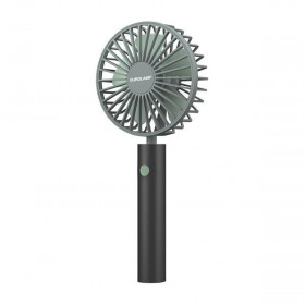 Ανεμιστήρας Χειρός 5W D10 Γκρι Φορητό Με Βάση EUROLAMP
