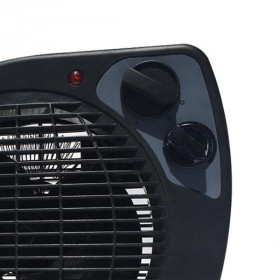 Αερόθερμο Δαπέδου 2000W Μαύρο 300-41205 EUROLAMP