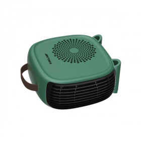 Αερόθερμο Δαπέδου 2000W Πράσινο 300-41207 EUROLAMP