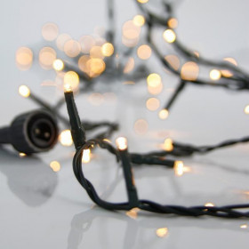 Σειρά Με 700 Λαμπάκια LED Θερμά Πράσινο Καλώδιο Επεκτάσιμα