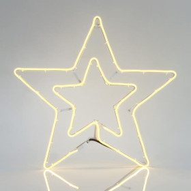 Αστέρι Διπλό LED Θερμό NEON Rope Light EUROLAMP