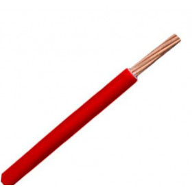 Καλώδιο NYA HO7V-R 1x10mm² Κόκκινο CABLEL