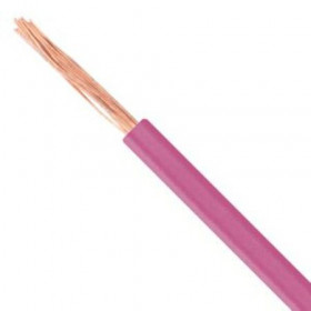 Καλώδιο NYAF HO5V-K 1x1mm² Ρόζ