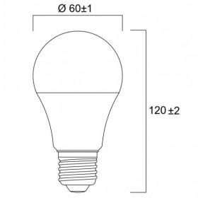 Λάμπα LED Κλασική 13W E27 4000k 230V 0029594 SYLVANIA