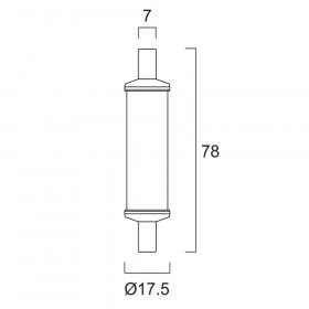 Λάμπα LED 5.6W R7s 4000k 230V ToLEDo RT 0030772 SYLVANIA