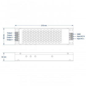 Τροφοδοτικό 300W Με Έξοδο 24VDC 12.5A CUBALUX