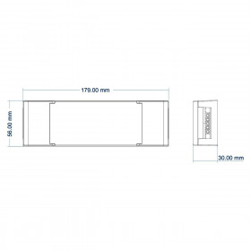 Τροφοδοτικό 75W Με Έξοδο 12VDC 6.25A Dimmable CUBALUX