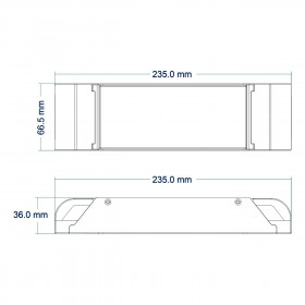 Τροφοδοτικό 150W Με Έξοδο 24VDC 12.5A Dimmable CUBALUX