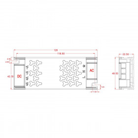 Τροφοδοτικό 60W Με Έξοδο 24VDC 2.5A CUBALUX