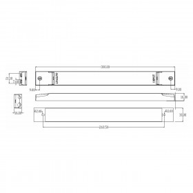 Τροφοδοτικό 30W Με Έξοδο 24VDC 1.25A Dimmable CUBALUX