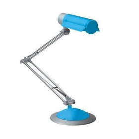 Φωτιστικό Γραφείου E27 Μπλε Και Τιτάνιο 17-0028-11 FOS ME