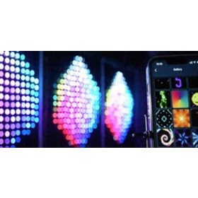 Βροχή Με 750 Λαμπάκια LED RGB Smart Διάφανο Καλώδιο