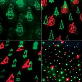 Προτζέκτορας Laser Χριστουγεννιάτικα Σχέδια FOS ME