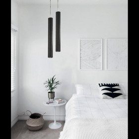 Φωτιστικό Μονόφωτο GU10 Μαύρο 4505-BL INLIGHT