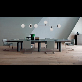 Φωτιστικό Εξάφωτο G9 Μαύρο Και Λευκό 6170-6-BL INLIGHT