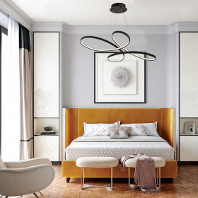 Φωτιστικό LED 56W 3000k Μαύρο 6150-BL INLIGHT