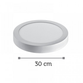 Πάνελ LED Επίτοιχο 24W 4000K Στρογγυλό Λευκό 2.24.04.2 INLIGHT